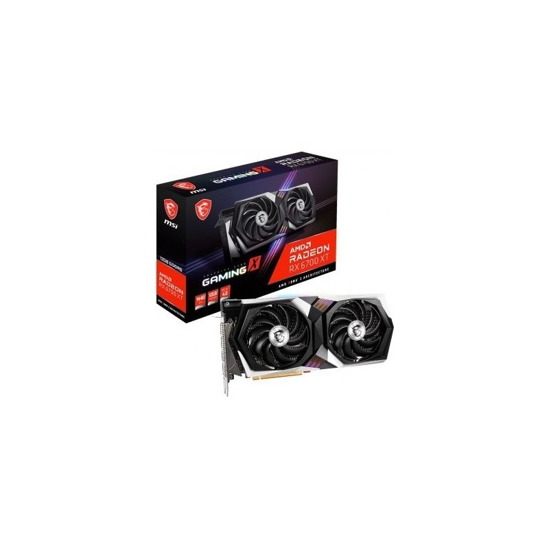 MSI RADEON RX 6700 XT GAMING X 12GB GDDR6 192Bit Ekran Kartı